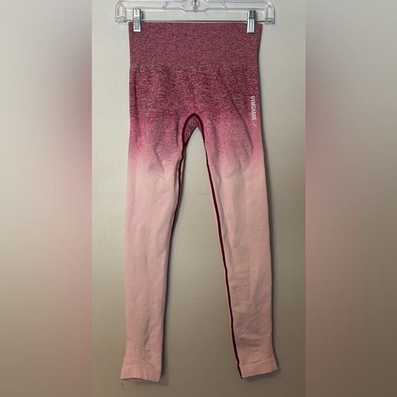 Gymshark Pants - Gymshark Pink Ombre Leggings Size SM